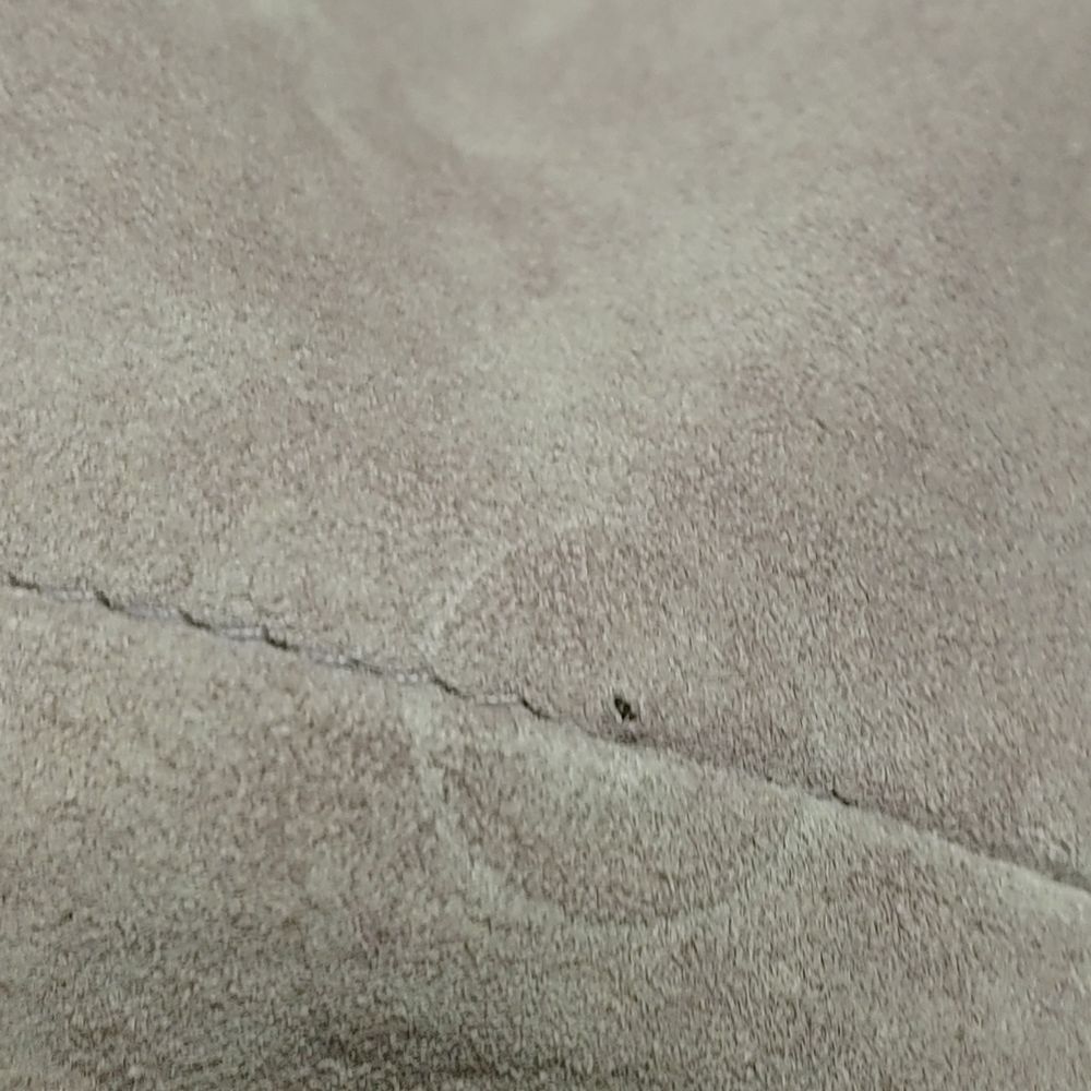 BCBG Genuine Leather Suede Skirt - Picture 5 of 5